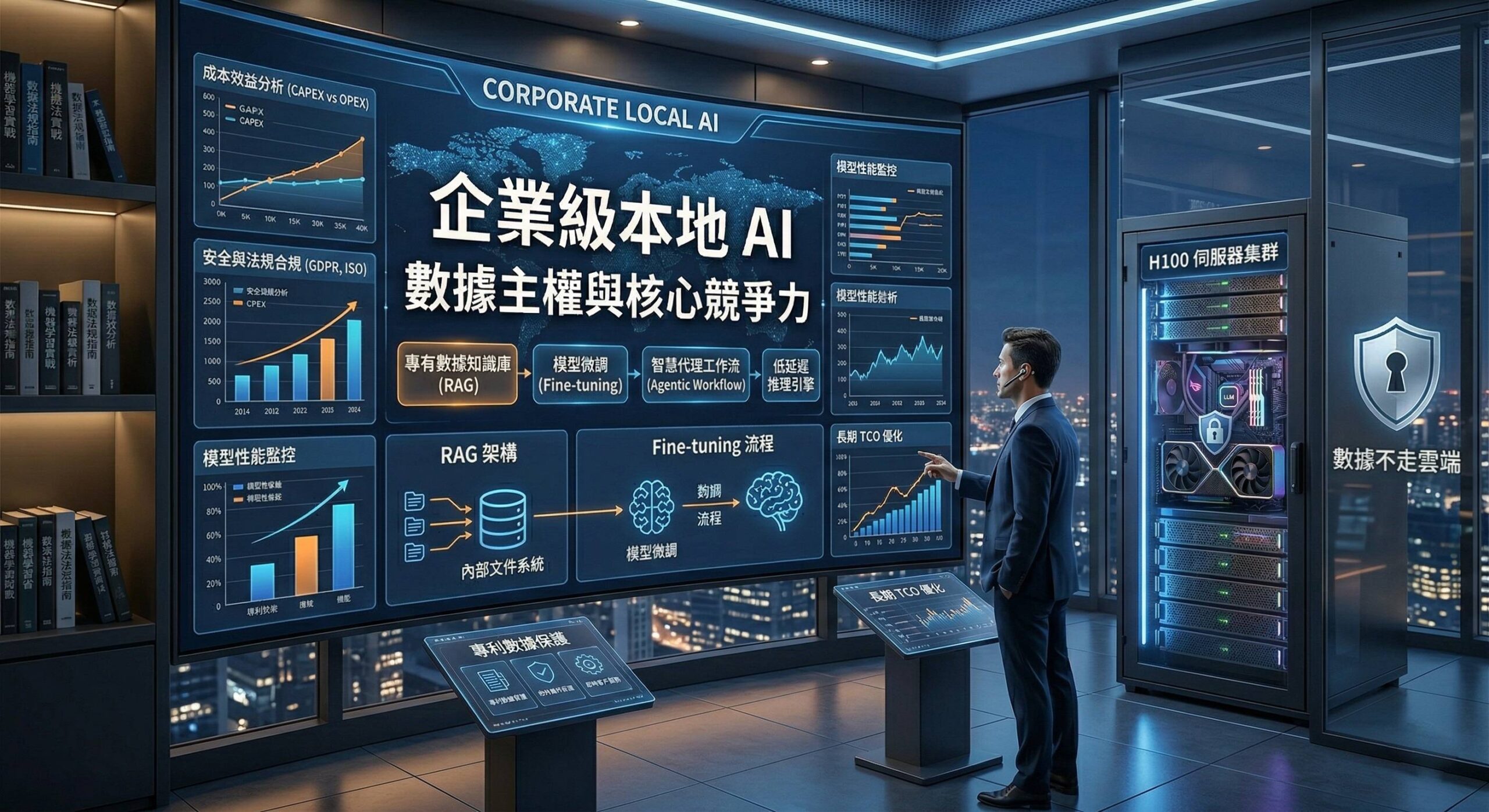 企業級 Local AI：重塑核心競爭力，從「數據資產」到「智慧主權」